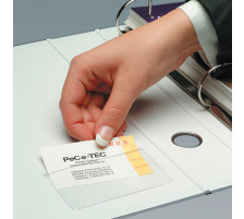 SIGEL Poches cartes visite 90x55mm 100 pcs., VZ115