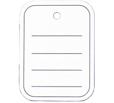 SIGEL Etiquettes paquet transp. 40x50mm 500 pcs., ZB350