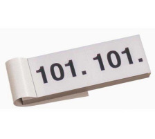 SIMPLEX Bloc de vestiaire N. 101-200 blanc 100 feuilles, 13077