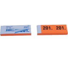 SIMPLEX Bloc vestiaire 201-300 orange 100 feuilles, 13087