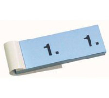 SIMPLEX Bloc vestiaire 301-400 blau 100 feuilles, 13096