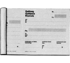 SIMPLEX Quittance D/F/I A10 D/F/I 50 feuilles, 16367