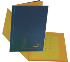 SIMPLEX Ablum timbre 17,524cm bleu, 18474
