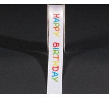 SPYK Bande Cubino 16mm/3m blanc/color Happy Birthday, 1889.025