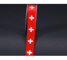 SPYK Bande Cubino 15mm/4m rouge/blanc Helvetica, 2060.077