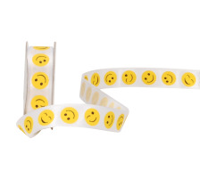 SPYK Band Cubino 15mm/4m weiss/gelb Smiling, 2198.011