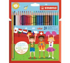 STABILO Crayon de couleur Etui 24 pcs., 1924/7711