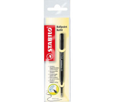 STABILO Ballpoint Refill Mine 0.5mm noir, 2/046-02