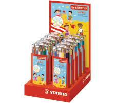 STABILO Crayon de couleur Trio Zebrui rouleaux 10 pcs., 203/10115