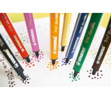 STABILO Stylo fibre 1,5-2mm Trio Scribbi abricot, 368/926