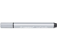 STABILO Fasermaler 1,5-2mm Trio Scribbi elephant grey, 368/994