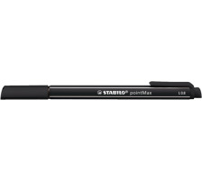 STABILO Premium-Fineliner 0,8mm pointMax schwarz, 488/46