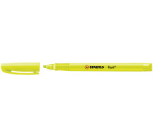 STABILO Textmarker FLASH 1/3,5mm jaune, 555/24