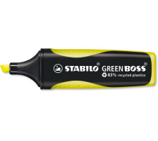 STABILO Textmarker GREEN BOSS 2-5mm jaune, 6070/24