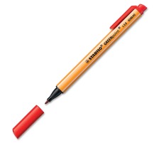 STABILO Faserschr. GREENpoint 0,8mm rot, 6088/40