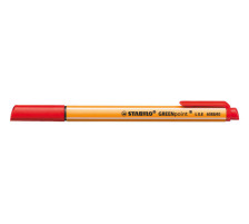 STABILO Faserschr. GREENpoint 0,8mm rot, 6088/40
