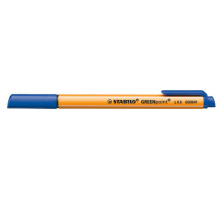 STABILO Faserschr. GREENpoint 0,8mm blau, 6088/41
