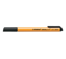 STABILO Faserschr. GREENpoint 0,8mm schwarz, 6088/46