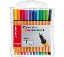 STABILO Point 88 Mini 0,4mm 12er Etui, 688/12-1