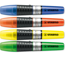 STABILO Tischset LUMINATOR 2-5mm 4-couleurs, 7104-2