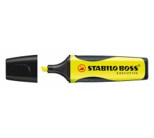 STABILO Textmarker BOSS EXECUT. 2-5mm jaune, 73/14