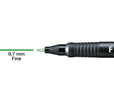 STABILO OHP Pen permanent F vert, 842/36