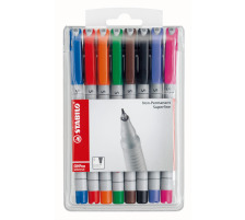 STABILO OHP Pen non-perm. 0,4mm 8er Etui, 851/8