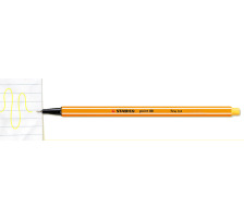 STABILO Feinschreiber point 88 0.4mm gelb, 88/44