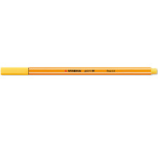 STABILO Stylos fibre point 88 0.4mm jaune, 88/44