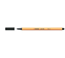 STABILO Stylos fibre point 88 0.4mm noir, 88/46