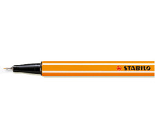 STABILO Stylos fibre point 88 0.4mm orange, 88/54
