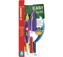 STABILO Stylo plume EASYbirdy M violet/jaune, B-53286-5