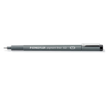 STAEDTLER Pigment-Liner 0,3 mm schwarz, 30803-9