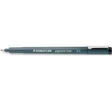 STAEDTLER Pigment Liner 0,5mm noir, 30805-9