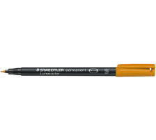 STAEDTLER Lumocolor permanent S orange, 313-4