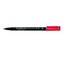 STAEDTLER Lumocolor permanent B rouge, 314-2