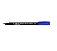 STAEDTLER Lumocolor permanent B bleu, 314-3