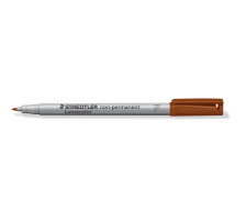 STAEDTLER Lumocolor non-perm. F brun, 316-7