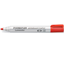 STAEDTLER Whiteboard Marker 2mm rouge, 351-2