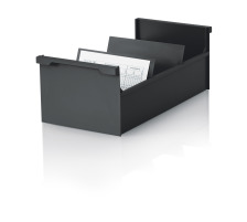 STYRO Caisse defichier transverse A6 oeko noir, 30-632.90