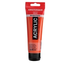 TALENS Acrylfarbe Amsterdam 120ml naph.rot h., 17093982