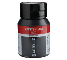 TALENS Acrylfarbe Amsterdam 500ml lampenschwarz, 17727022