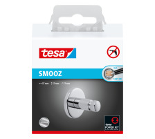 TESA Smooz crochet porte-serviette chrome, autocollant, 403180000