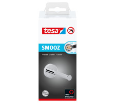 TESA Smooz porte-rouleau WC chrome, autocollant, 403280000