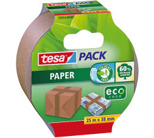 TESA Ruban d'emballage Eco 38mmx25m brun, 505400007