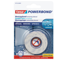 TESA Powerbond miroirs 19mmx1.5m Bande montage, double-face, 557320000