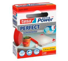 TESA Extra Power 2.75mx19mm rouge, ruban textile, 563410003