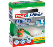 TESA Extra Power 2.75mx19mm vert, ruban textile, 563410003