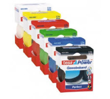 TESA Extra Power 2.75mx38mm jaune, ruban textile, 563430003