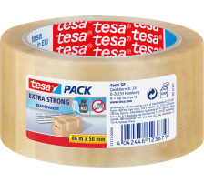 TESA Verpackungsband Extra 50mmx66m transparent, 571710000